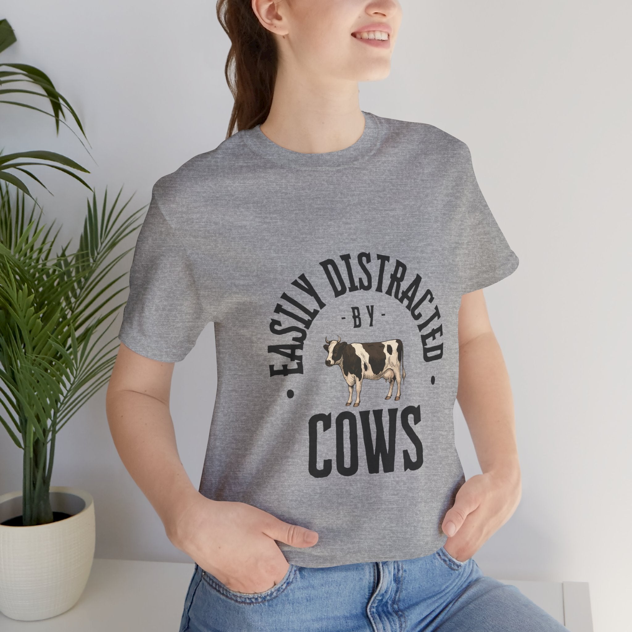 Easily Distracted by Cows T-Shirt