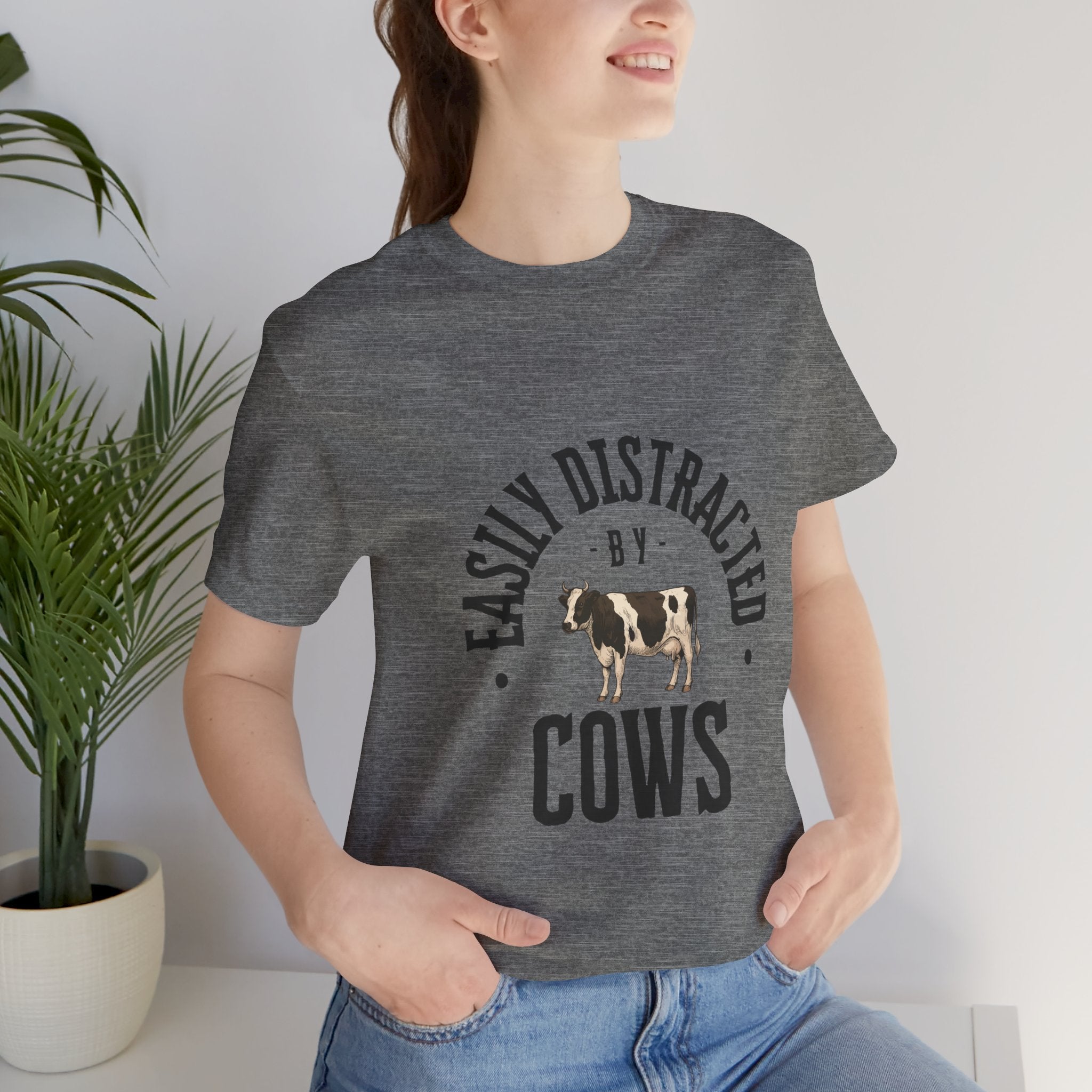 Easily Distracted by Cows T-Shirt