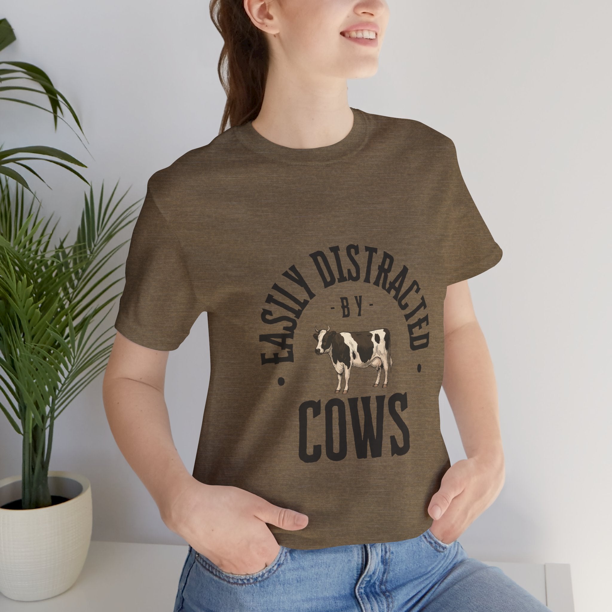 Easily Distracted by Cows T-Shirt