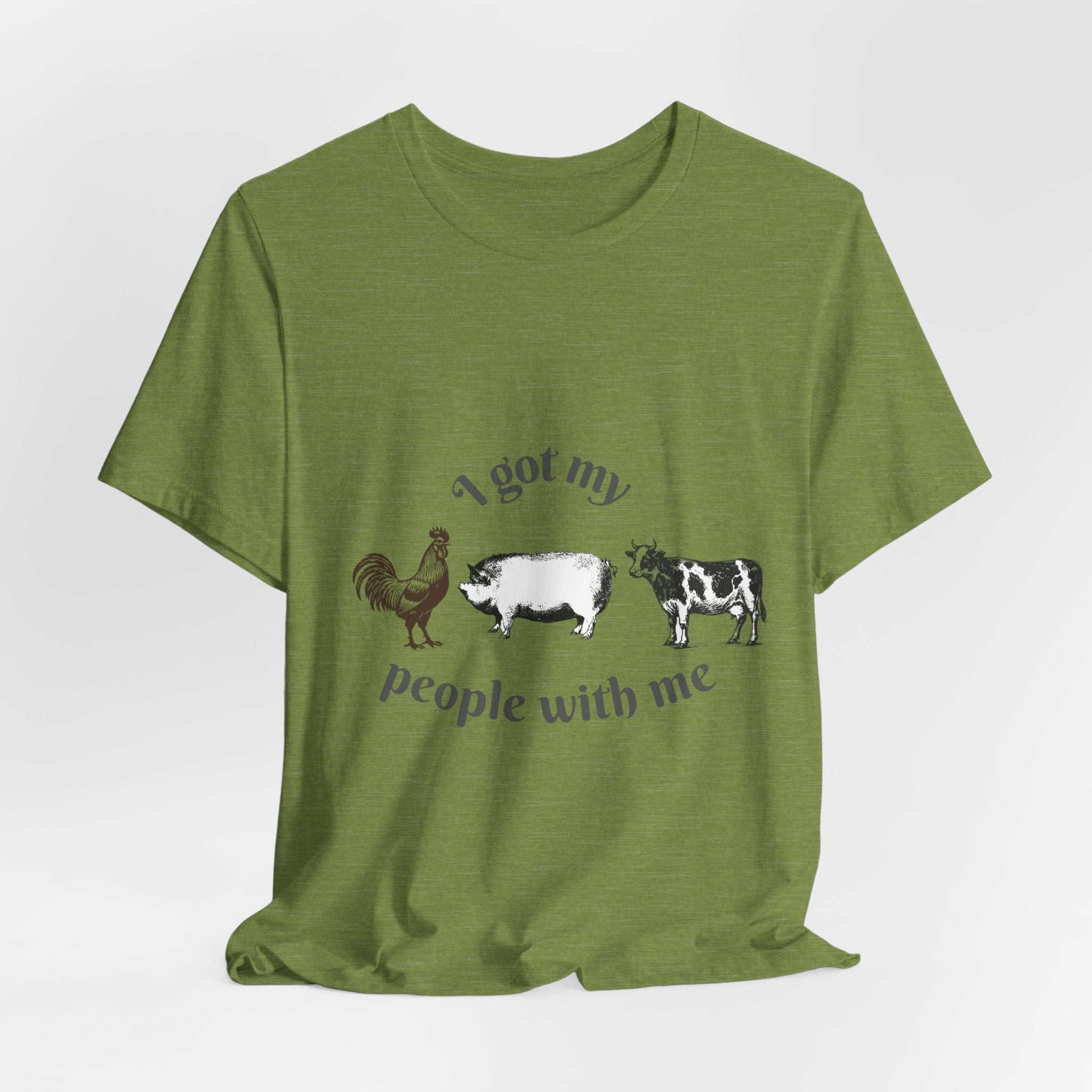 I Got My People With Me Farm Animals Tee