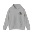 Country Farmhouse Hoodie — Vintage Barn, Sunflowers & Chickens Pullover